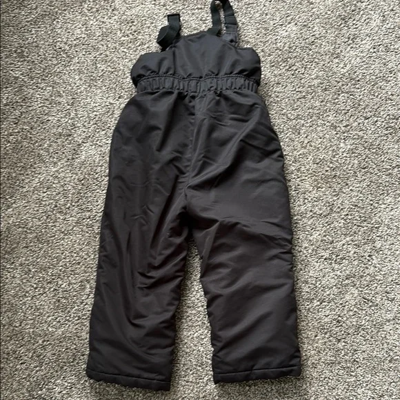 Kids Black Snow Pants - Picture 6 of 6